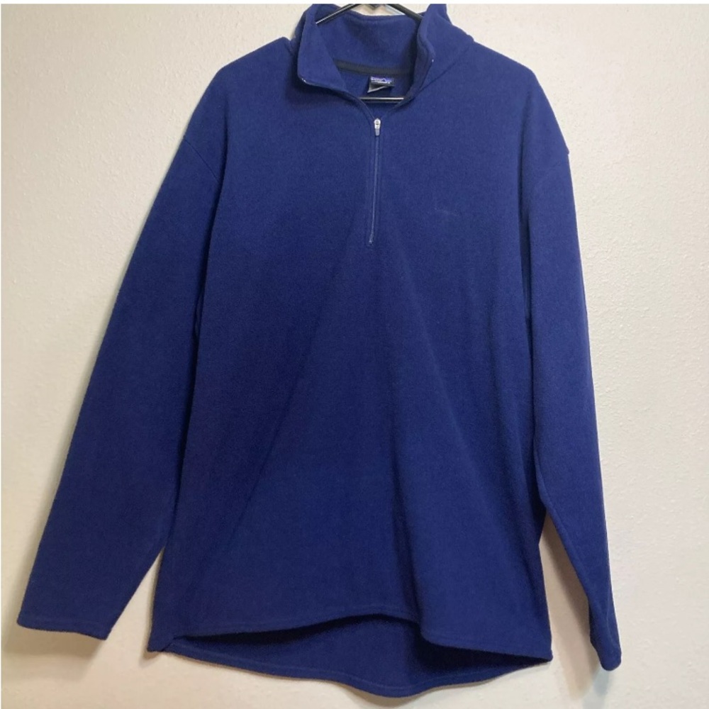 Patagonia Capline Blue 1/4 Zip XXL